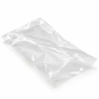 تصویر نمونهٔ عمومی از یک کیسهٔ پلاستیکی شفاف و خالی؛ تصویر دقیق این SKU نیست.