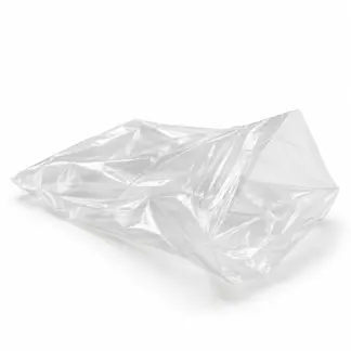 تصویر نمونهٔ عمومی از یک کیسهٔ پلاستیکی شفاف و خالی؛ تصویر دقیق این SKU نیست.